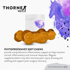 ThorneVET PhytoprofenVET – Suplemento de apoyo inflamatorio para perros y gatos, 60 chews blandos
