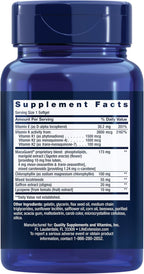 Life Extension Once-Daily Health Booster - Vitaminas E, K1 y K2 - 30 Cápsulas Blandas