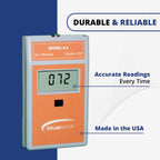 Solarmeter Model 6.4 Digital UVB Meter – Handheld Radiometer for Measuring UVB Radiation (280-320 nm)