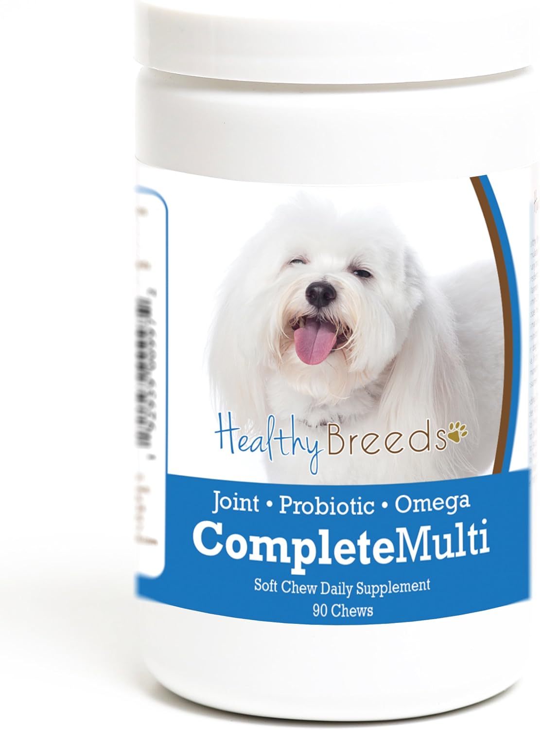 Healthy Breeds Coton de Tulear Multivitamínico Todo en Uno Masticables 90 unidades