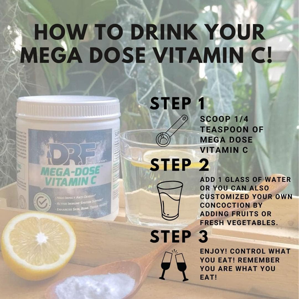 Mega Dosis C de Dr. Farrah - Vitamina C en Polvo