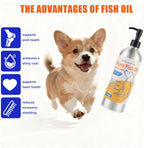PurrfectPaws Wild Alaskan Omega-3 Blend Aceite de Salmón y Abadejo para Perros y Gatos (473 ml)