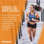 BioEmblem Complejo B Activo – 8 Vitaminas B con Metilfolato, Metil B12, Colina e Inositol – 90 Cápsulas Veganas