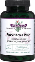 Vitanica Pregnancy Prep: Reproductive System Support, Vegan, 120 Capsules