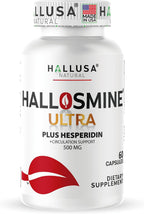 Hallosmine Ultra - Diosmin 500mg y Hesperidin 150mg - 60 cápsulas