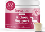 Fera Pets Dog Kidney Support con Probióticos para Perros - Polvo, 60 Dosis