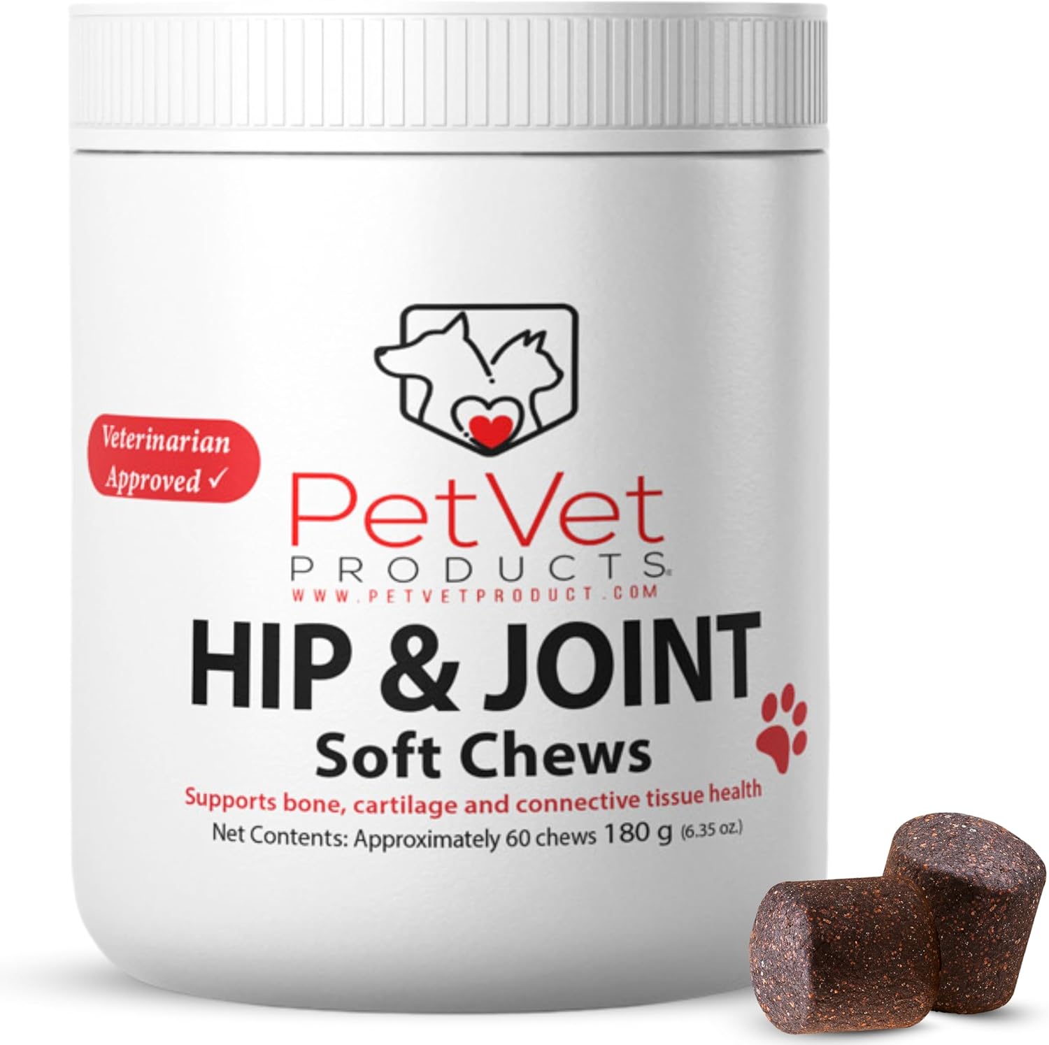 Pet Vet Multi Soft Chews para Perros (Hígado de Res, 60 Unidades)