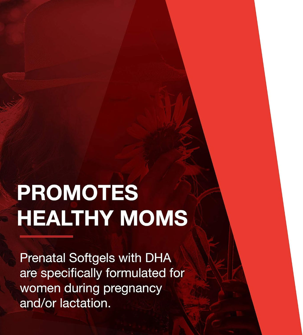 PROTOCOL FOR LIFE BALANCE Multivitamínico prenatal con DHA - 250 mg DHA - 90 Cápsulas Blandas