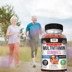 Kaya Naturals Multivitamínico en Gominolas para Adultos, 120 gominolas, Sabor Fresa