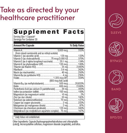 Bariatric Advantage Ultra Solo sin Hierro - – Apoyo inmunitario: la vitamina A y la vitamina D3 contribuyen al – Image 4