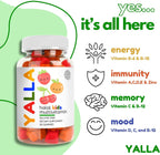 YALLA Gomitas Multivitamínicas Halal para Niños