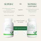 Young Living Super C Chewable - 90 Tablets with Vitamin C, Camu Camu, Acerola, Cherry and Rosehip