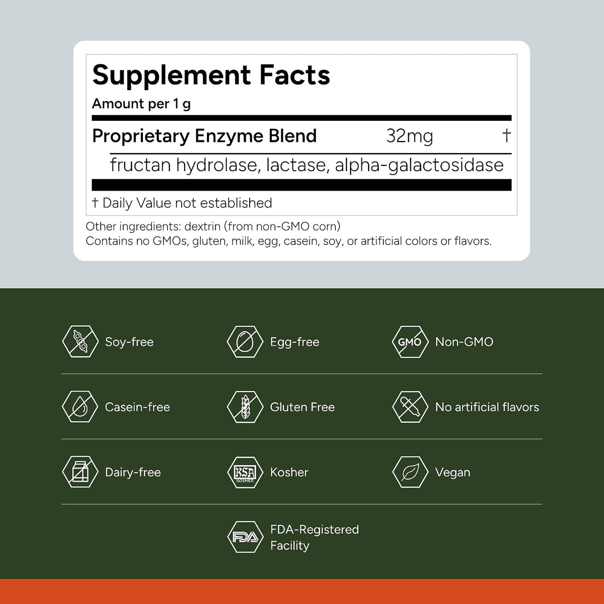 FODZYME® Enzimas Digestivas On-The-Go para la Salud Digestiva, 30 Dosis – Image 9