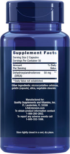 Life Extension DHEA 25 mg – 100 Cápsulas