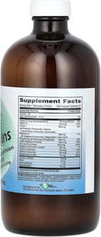 World Organic Multi-liqui-mins - Suplemento líquido de minerales traza