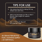 Resina de Shilajit Orgánica del Himalaya - Grado Oro 100% Pura con Ácido Fúlvico y 85+ Minerales Traza - Pack de 3 (6 Meses de Suministro)