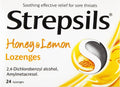 Strepsils Miel y Limón 24 Pastillas