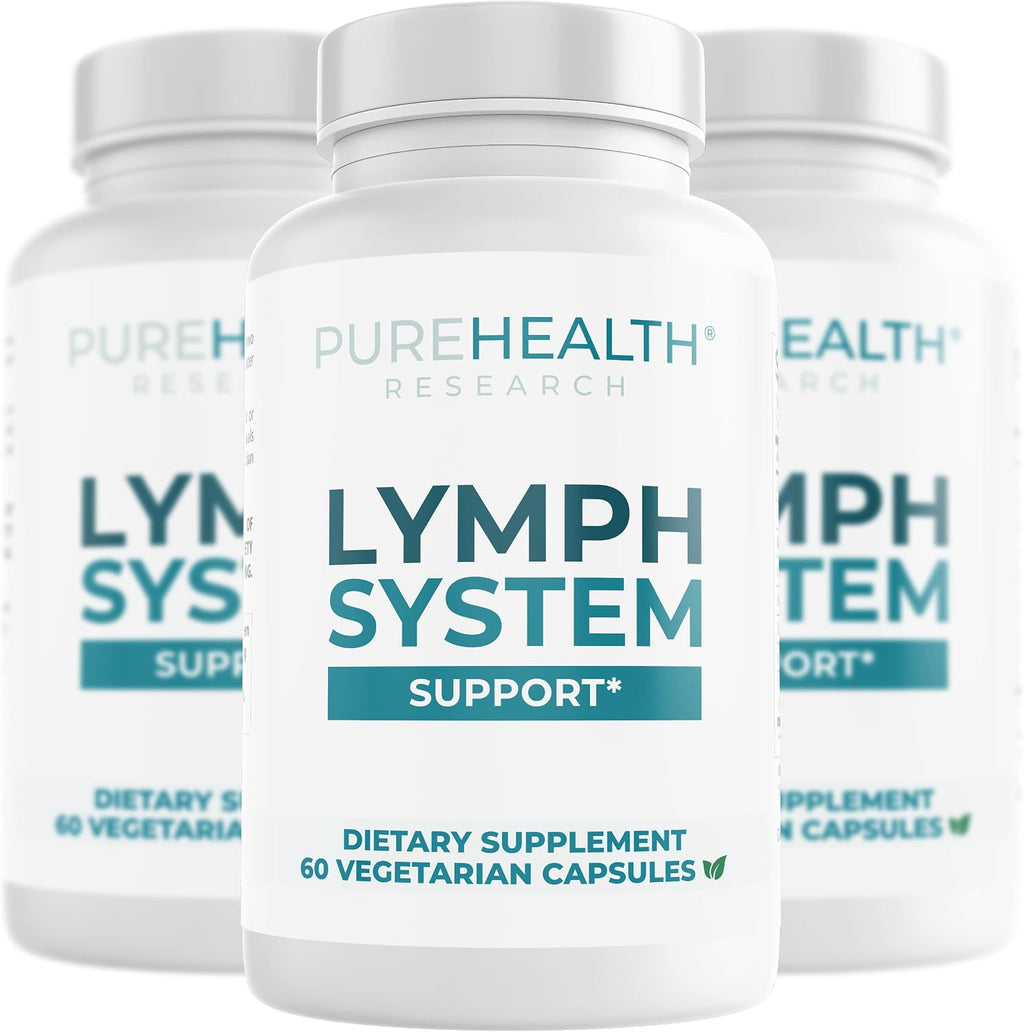 PureHealth Research Lymph System Support - 360 Cápsulas