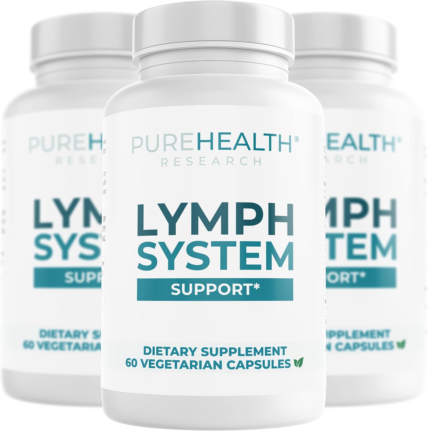 PureHealth Research Lymph System Support - 360 Cápsulas