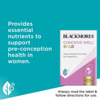 Blackmores Concibe Bien Oro 28 Comprimidos + 28 Cápsulas
