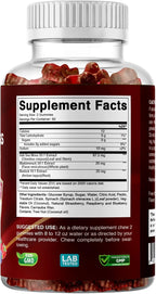 Vitabod Irish Sea Moss & Bladderwrack Gummies con Burdock Root - 180 Gominolas Vegan