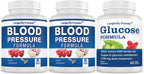 Longevity Blood Pressure Formula (90 cápsulas) x 2 + Glucose Formula (60 cápsulas) - Pack Ahorro