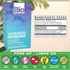 Bio Nutrition Advanced Berberine - 50 Cápsulas Vegetarianas - 1200 mg por Ración
