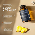 Good Vitamin D, 2000 IU Vitamin D3 with Bromelain (60 Capsules)