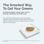 BRAINMD Neuro Greens Superfood - Polvo Nutricional con Frutas, Verduras y Hongos Medicinales - 224 g