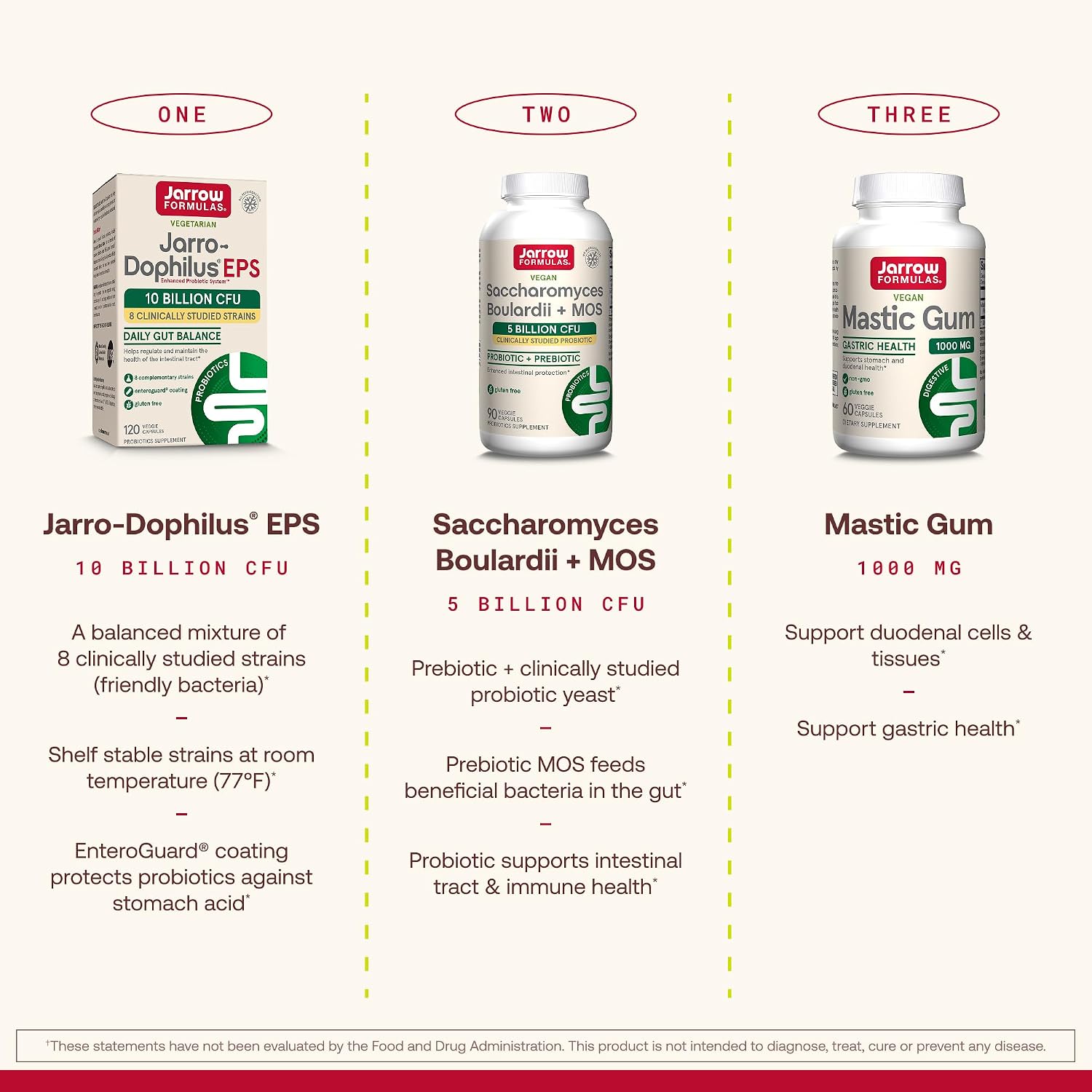 Jarrow Formulas Mastic Gum 1000 mg - 60 Cápsulas Vegetales