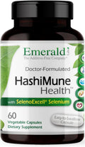Emerald Labs HashiMune Health - Complemento Vegano para Tiroides e Inmunidad con Selenio e Inositol - 60 Cápsulas Vegetales