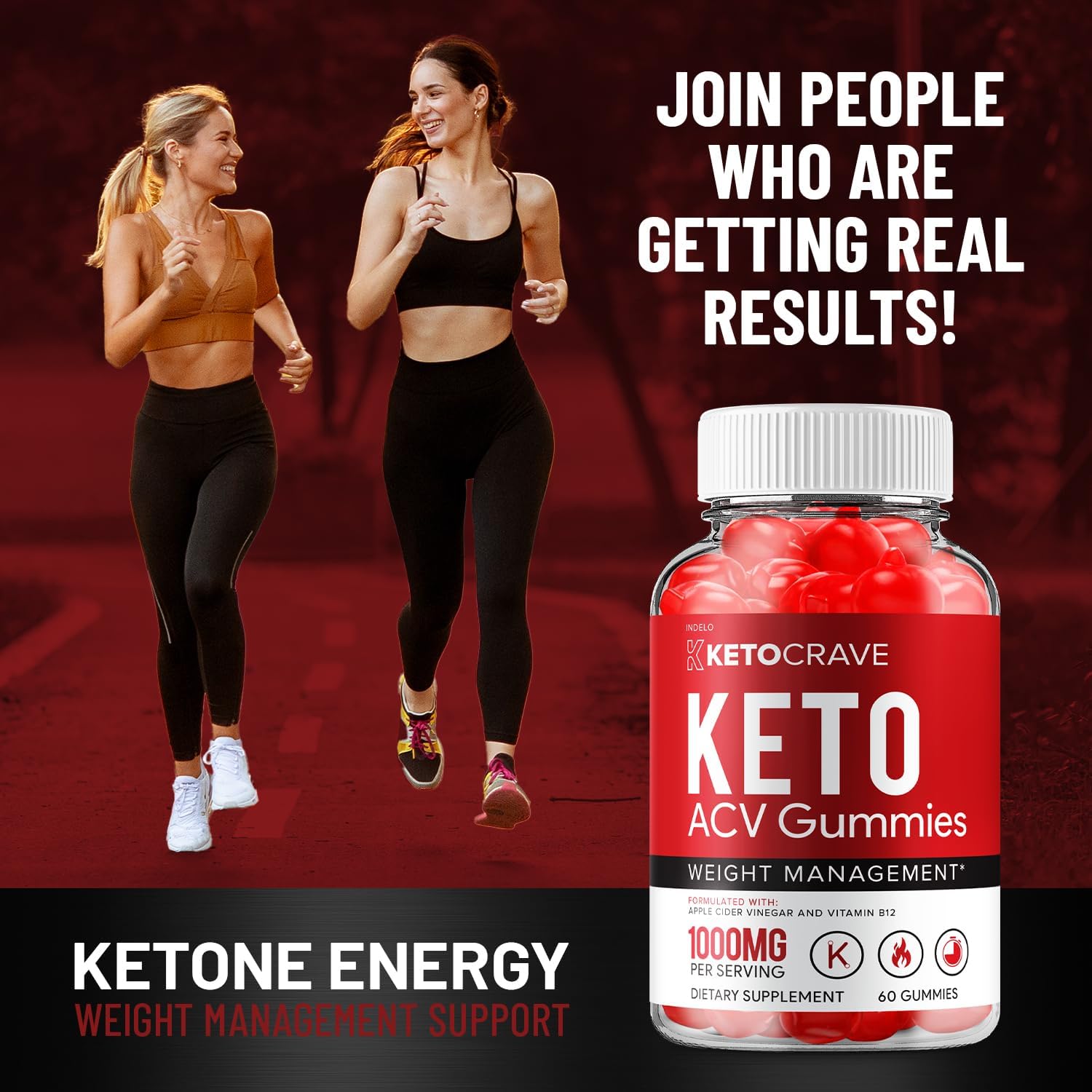 Crave Keto ACV Gummies - 300 Gummies (5 Pack)