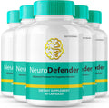 Neuro Defender - Complemento para el Cerebro, Memoria y Concentración, Fórmula Avanzada, 5 Envases