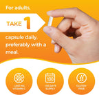 Vitamin World Vitamina C 1000 mg con Bioflavonoides, 100 Cápsulas