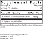 Allergy Research Group ImmunoBiotic Pro - Apoyo Inmunitario y Barrera Intestinal - 200 Cápsulas