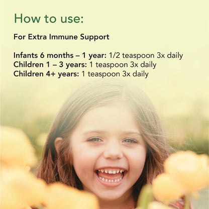 CHILDLIFE ESSENTIALS First Defense - Jarabe – Niños de 4 años en adelante: 5 ml (1 cucharadita) 3 veces al día. – Image 7