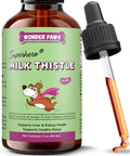 Wonder Paws Cardo Mariano para Perros - Apoyo Hepático y Renal, 59 ml