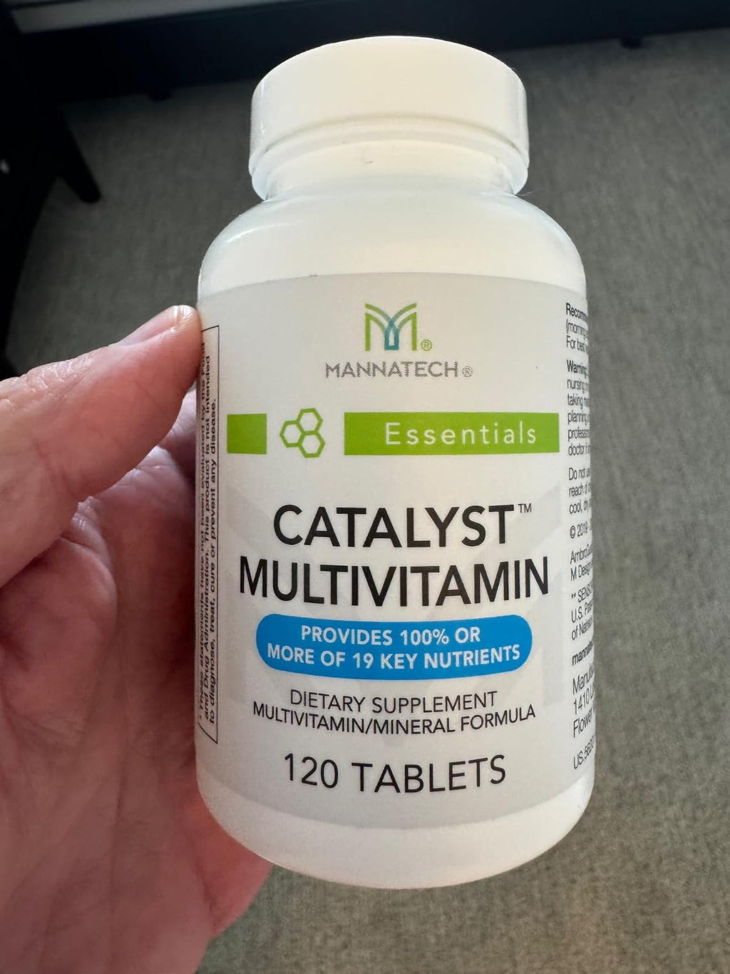 Mannatech Catalyst Multivitamin – 120 Comprimidos