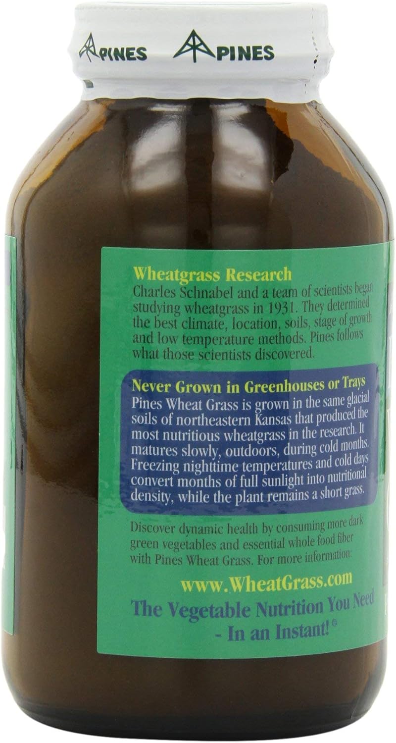 Pines International Wheat Grass Powder - 284 g (10 oz)