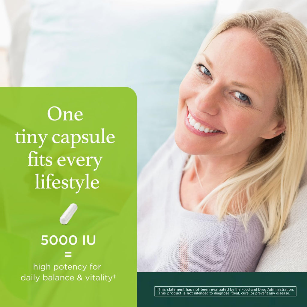 Vitamina D3 5000 IU – 120 Cápsulas Vegetales – Innervisnutrition