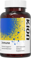 Kion Immune - Suplemento de Vitamina C y Zinc - 500 mg de Vitamina C (Ácido Ascórbico) y 10 mg de Zinc - 120 Cápsulas