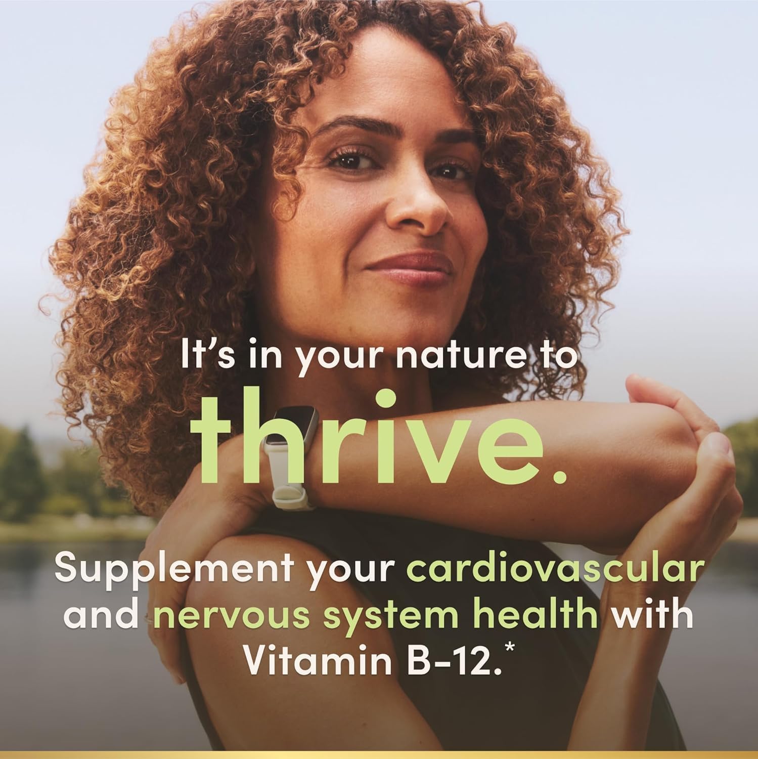 Nature's Bounty Vitamina B-12 500 mcg - 300 comprimidos (3 botes de 100)