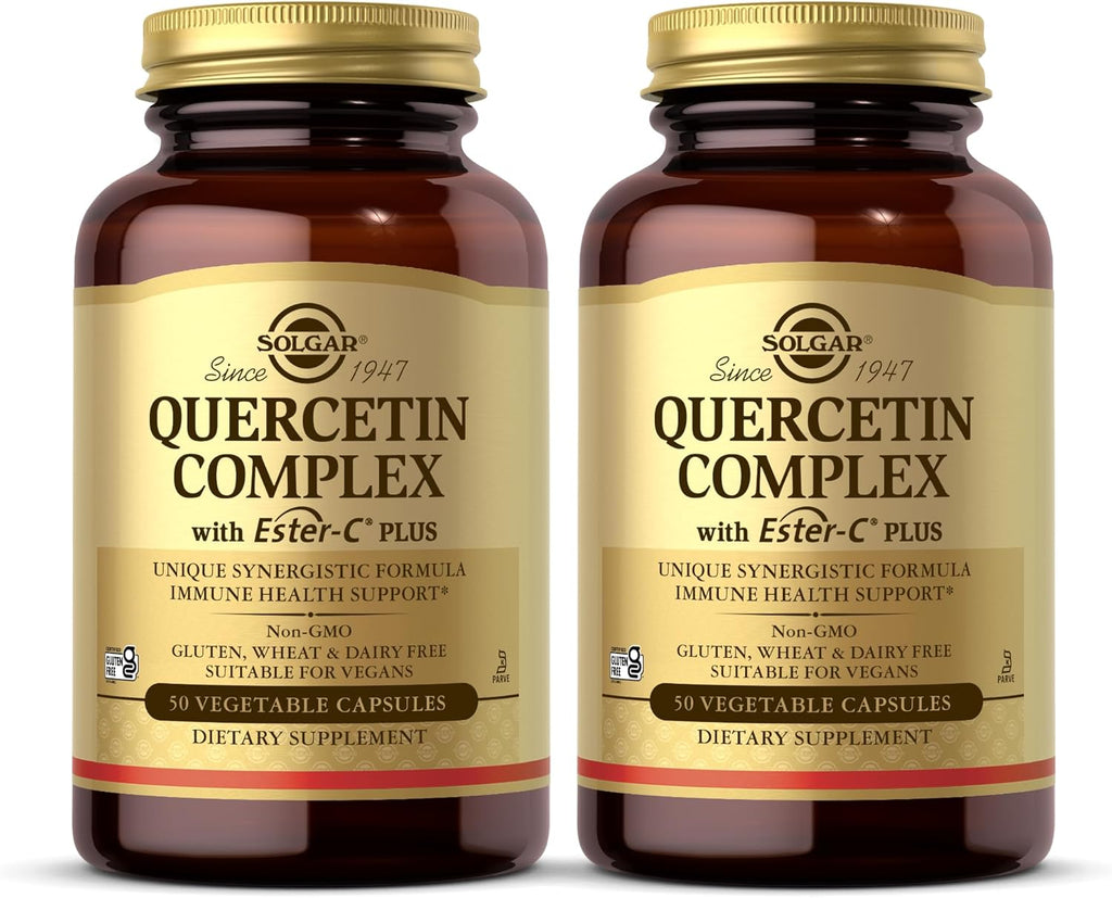 Solgar Complejo de Quercetina con Ester-C Plus - 50 Cápsulas Vegetales