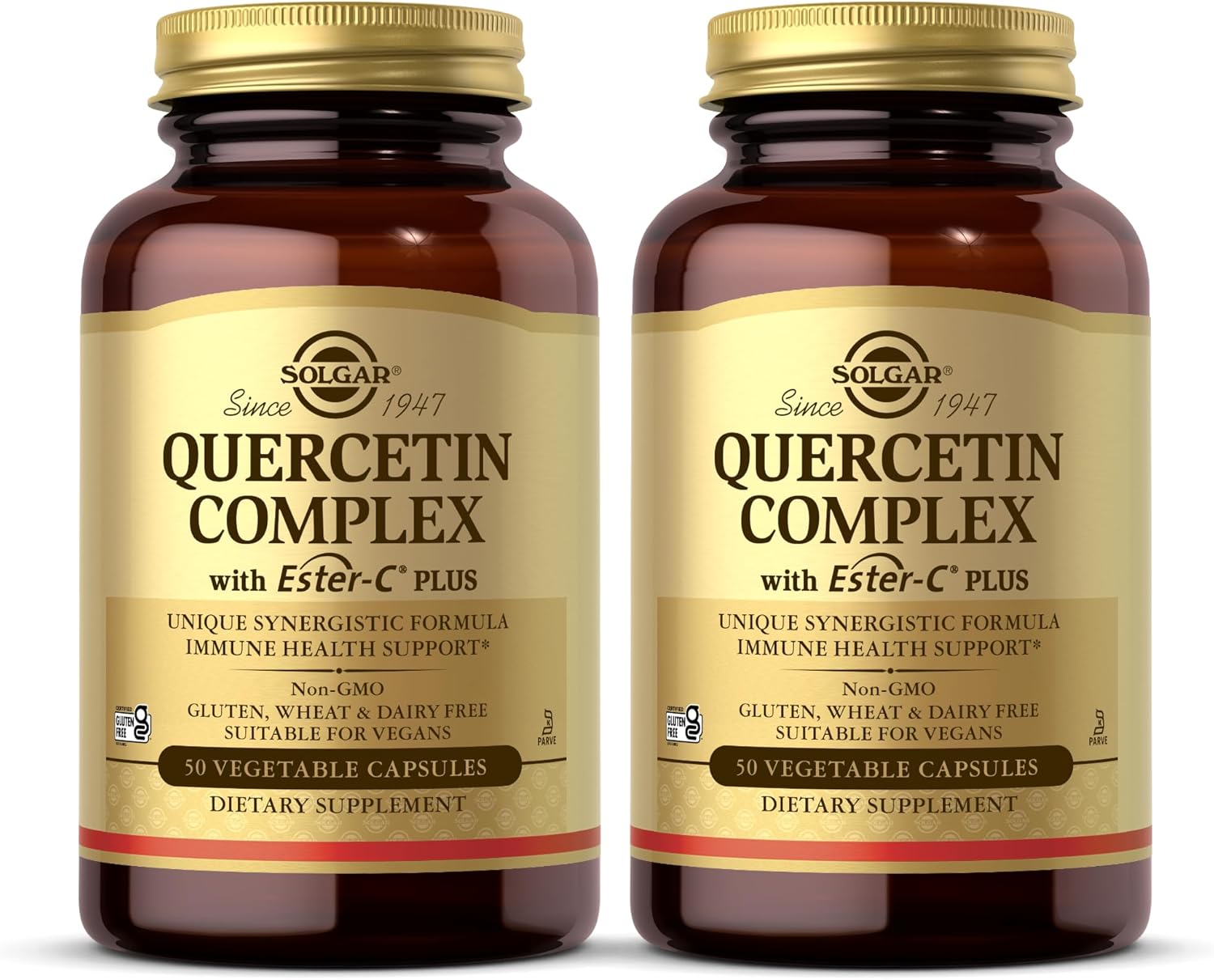 Solgar Complejo de Quercetina con Ester-C Plus - 50 Cápsulas Vegetales