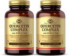 Solgar Quercetin Complex con Ester-C Plus - 50 Vegetable Capsules (Pack of 2) - Immune Support