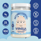 Naked Vanilla Kids Daily Essentials - Batido de Proteínas Orgánico para Niños