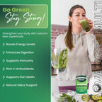 Greens+ Advanced Multi Raw Superfood - Green Superfood Powder Blend - Vegan, Gluten-Free, Non-GMO - 267g