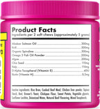 LEGITPET Omega 3 Aceite de Salmón de Alaska - Snacks Masticables para Perros (30 unidades)