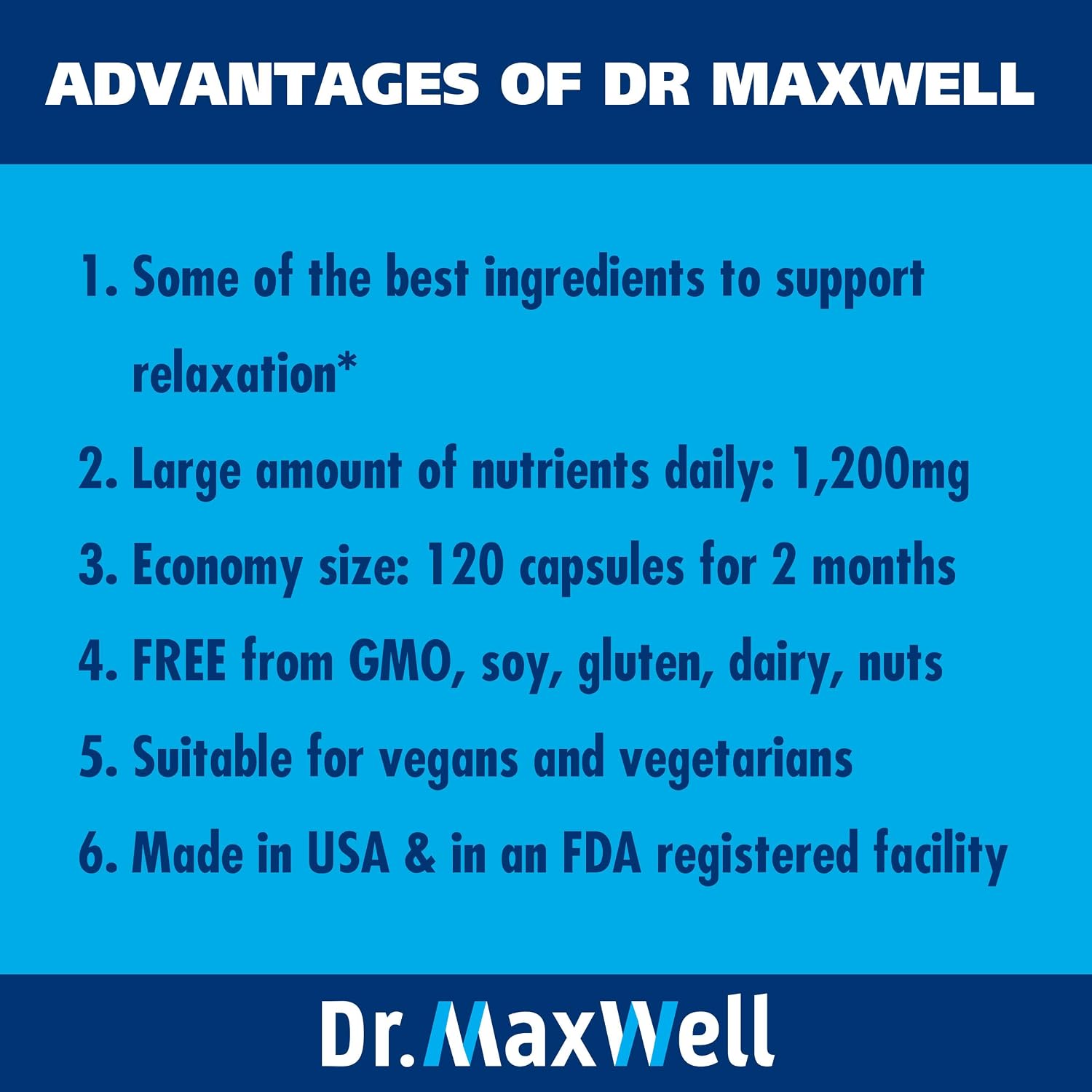 Cortisol Manager de Dr. Maxwell – Suplemento con Ashwagandha, Rhodiola y L-teanina, 120 Cápsulas