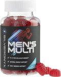Multivitamínico para Hombres - Gomitas Diarias Completas con Vitamina D, Vitaminas B, Zinc y Más - 13 Vitaminas y Minerales Esenciales - 60 Gomitas